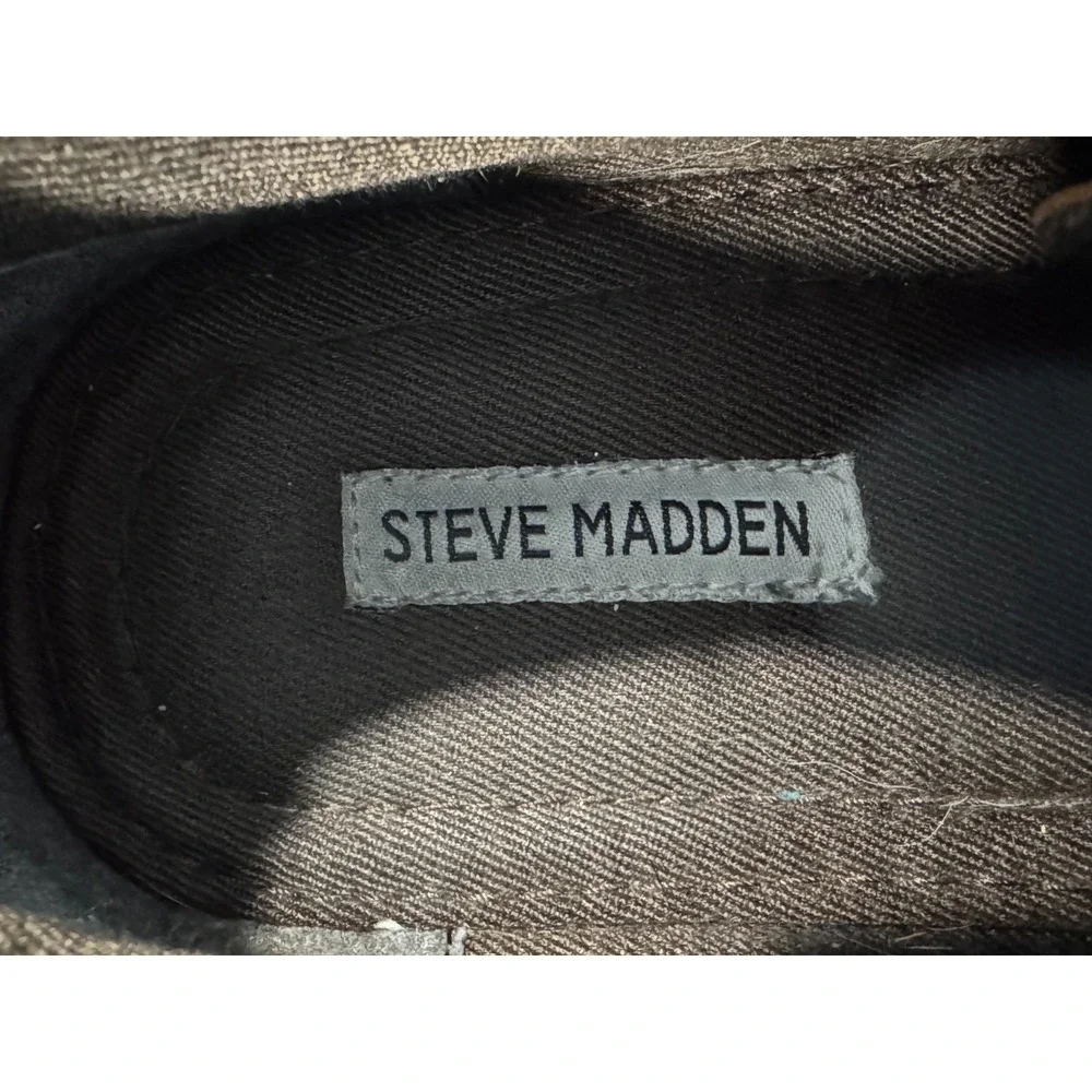 Steve Madden Men's Brown Leather‎ Chukka Boots Size 13 Lace Up Casual